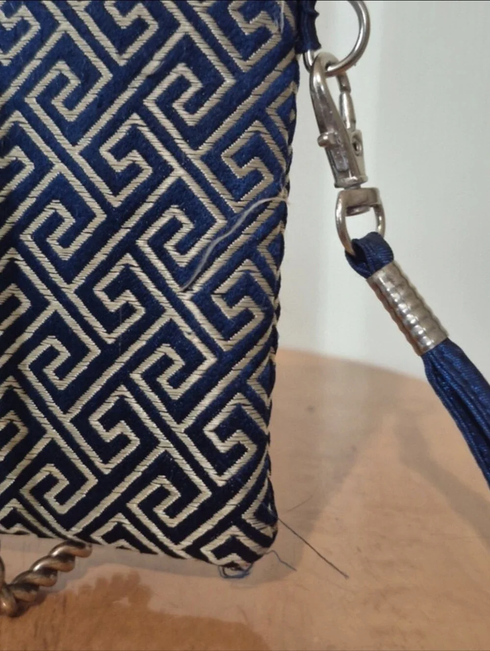 N/A zippered silk